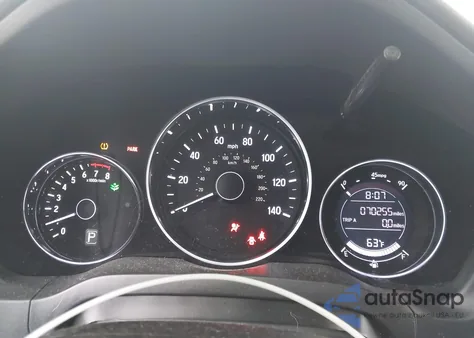 2019 Honda Hr-V Lx из США, поврежденный, VIN 3CZRU5H36KG709208